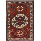 19th Century Caucasian Kazak Lori Pambak Carpet